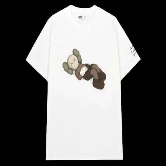 Kaws x Uniqlo UT Tokyo First Sleeping Tee White 341-445312