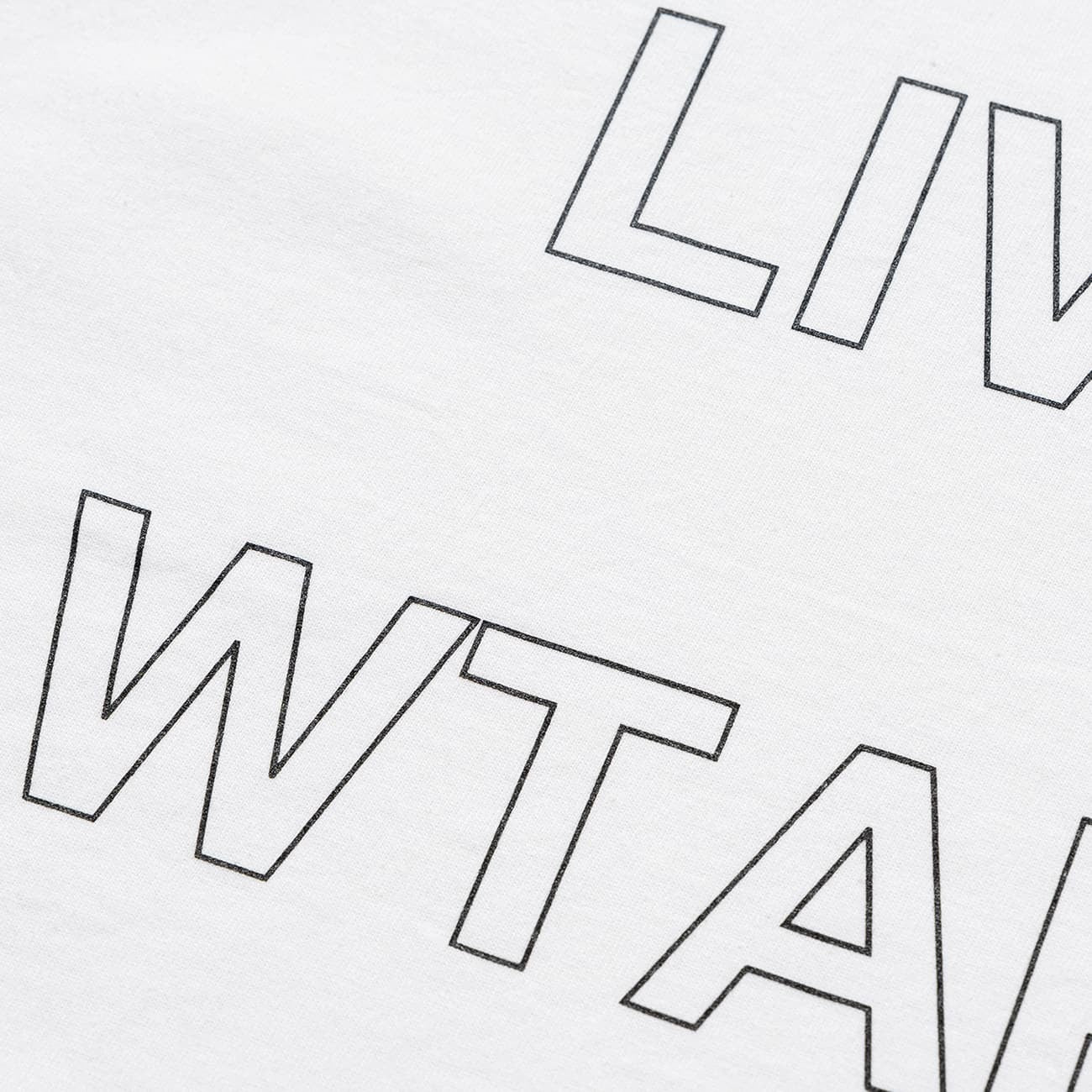 Wtaps LLW SS Tee White 231ATDT-STM09S LONG LIVE WTAPS