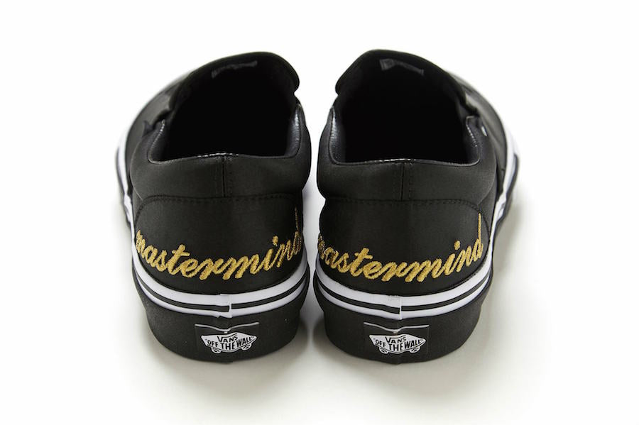 Mastermind Japan MMJ x Vans V98 Slip On Black 581487-0002 Mastermind World MMW
