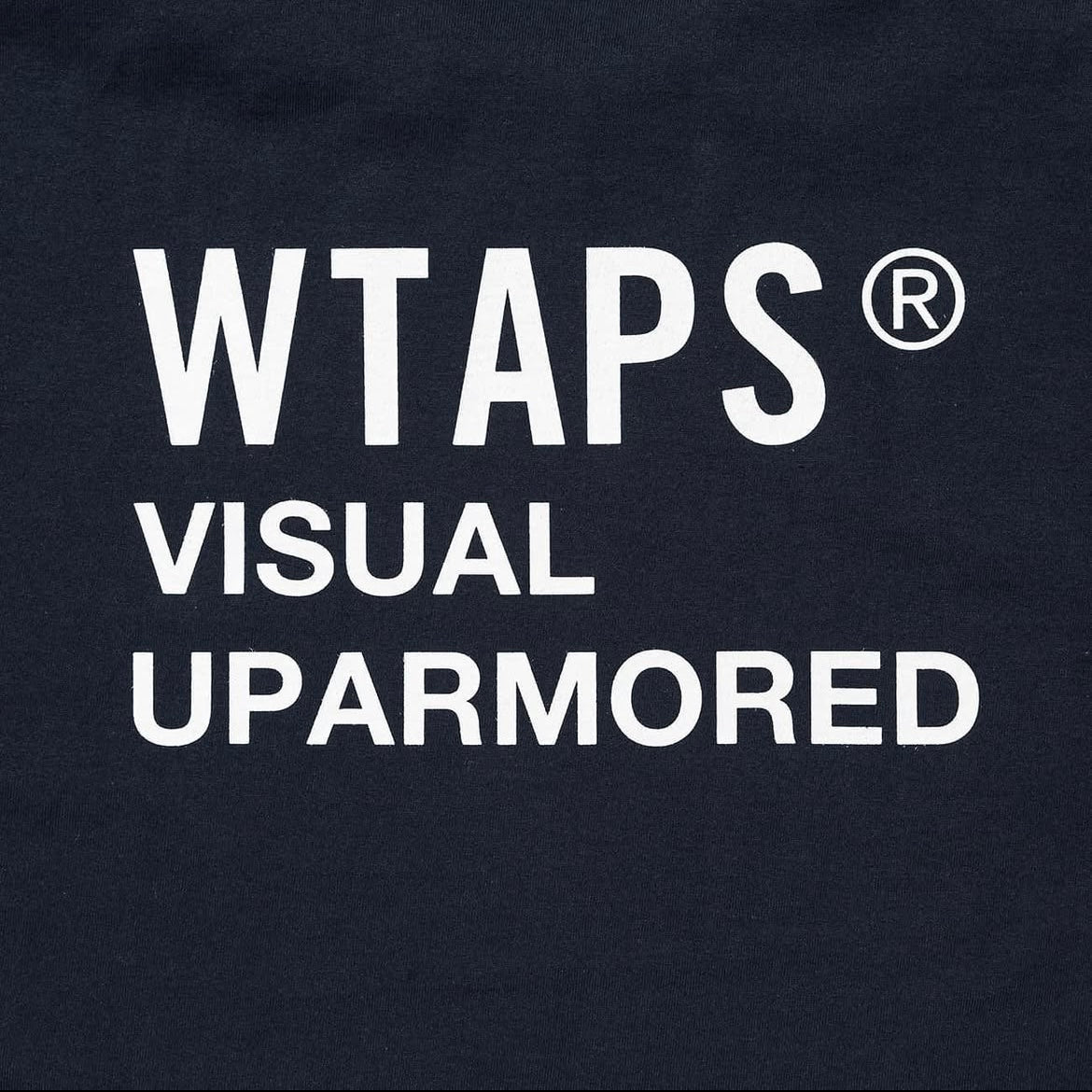 Wtaps Visual Uparmored LS Tee Black Navy Olive 231ATDT-LTM02S