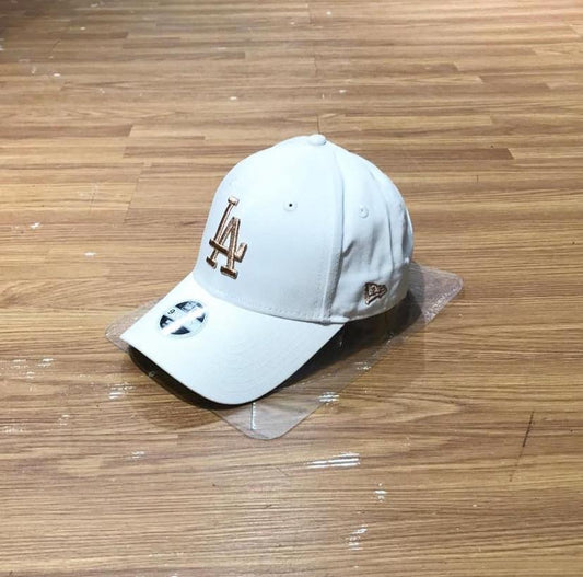New Era “LA” 9Forty Cap White/Rose Gold