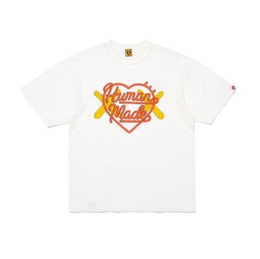 Human Made x Kaws Made Graphic Tee SS #1 Black White 天竺棉