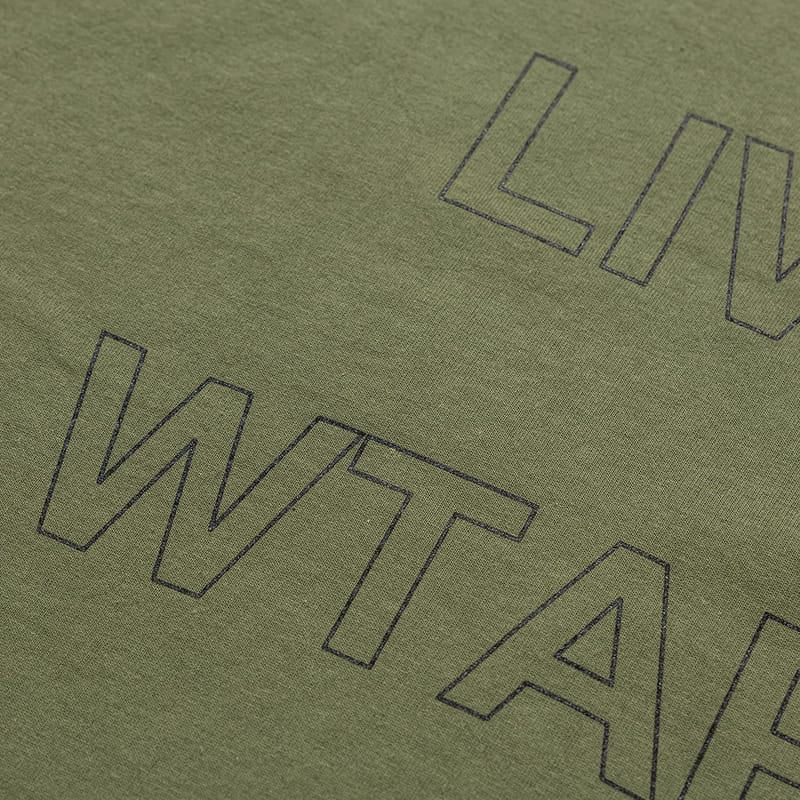 Wtaps LLW SS Tee Olive 231ATDT-STM09S LONG LIVE WTAPS