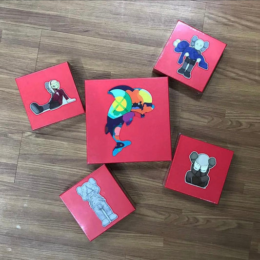 KAWS Tokyo First Jigsaw Puzzle Set (100 - 1000 Pieces Each)