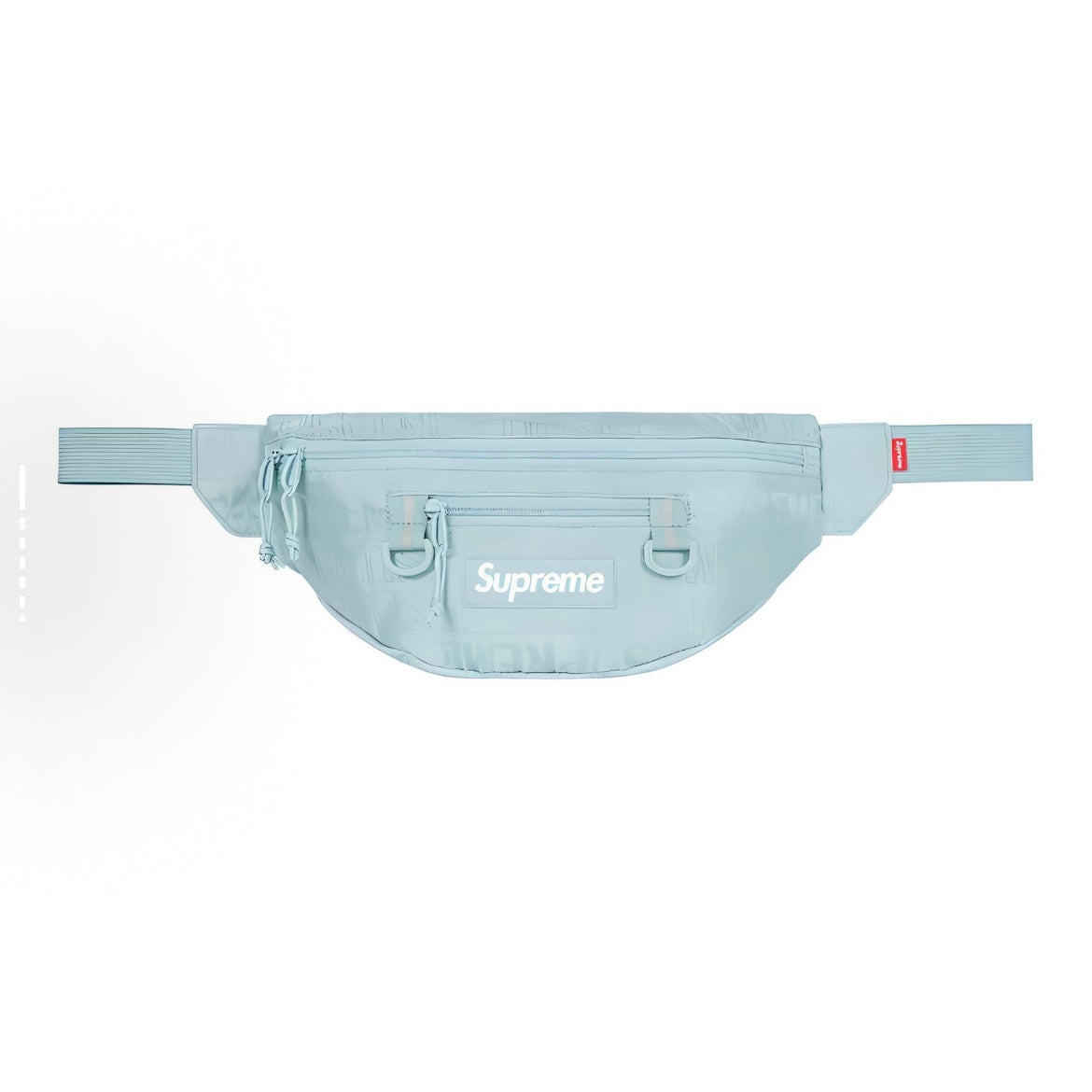 Supreme SS19 Waist Bag Ice Blue Cordura Fabric SS19B8