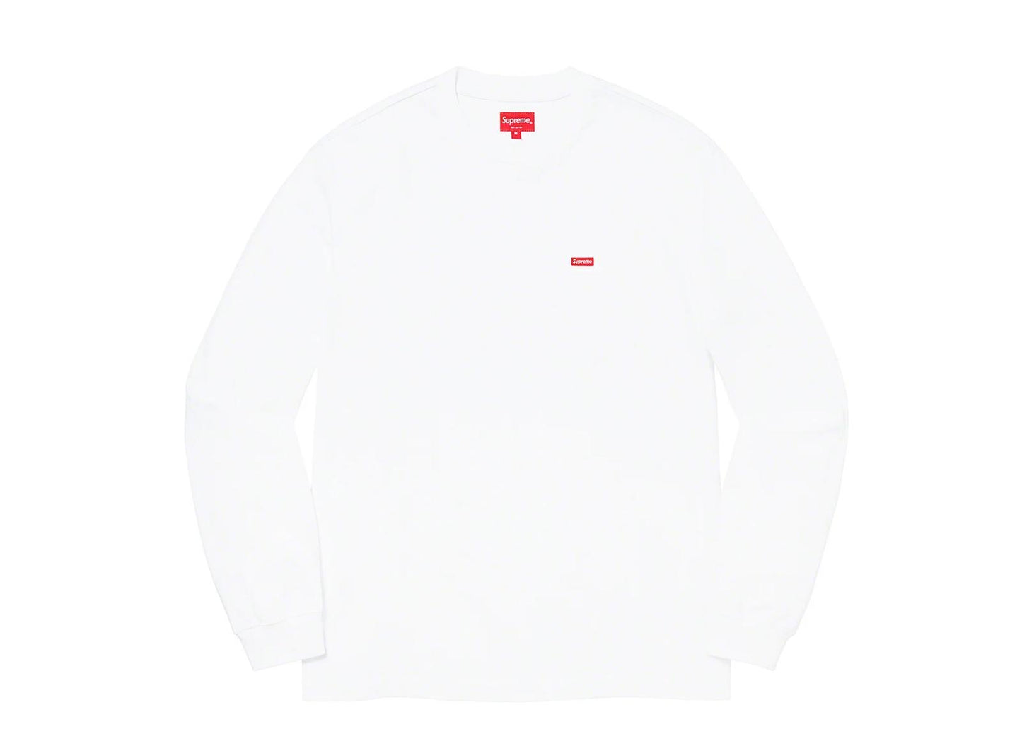Supreme Small Box Tee LS (繡Box) White