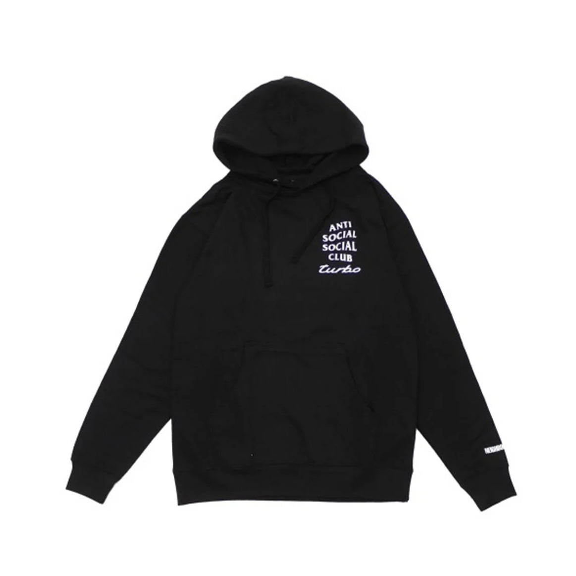 Anti Social Social Club ASSC x Neighborhood NBHD 911 Turbo Hooded Sweatshirt Hoodie Black