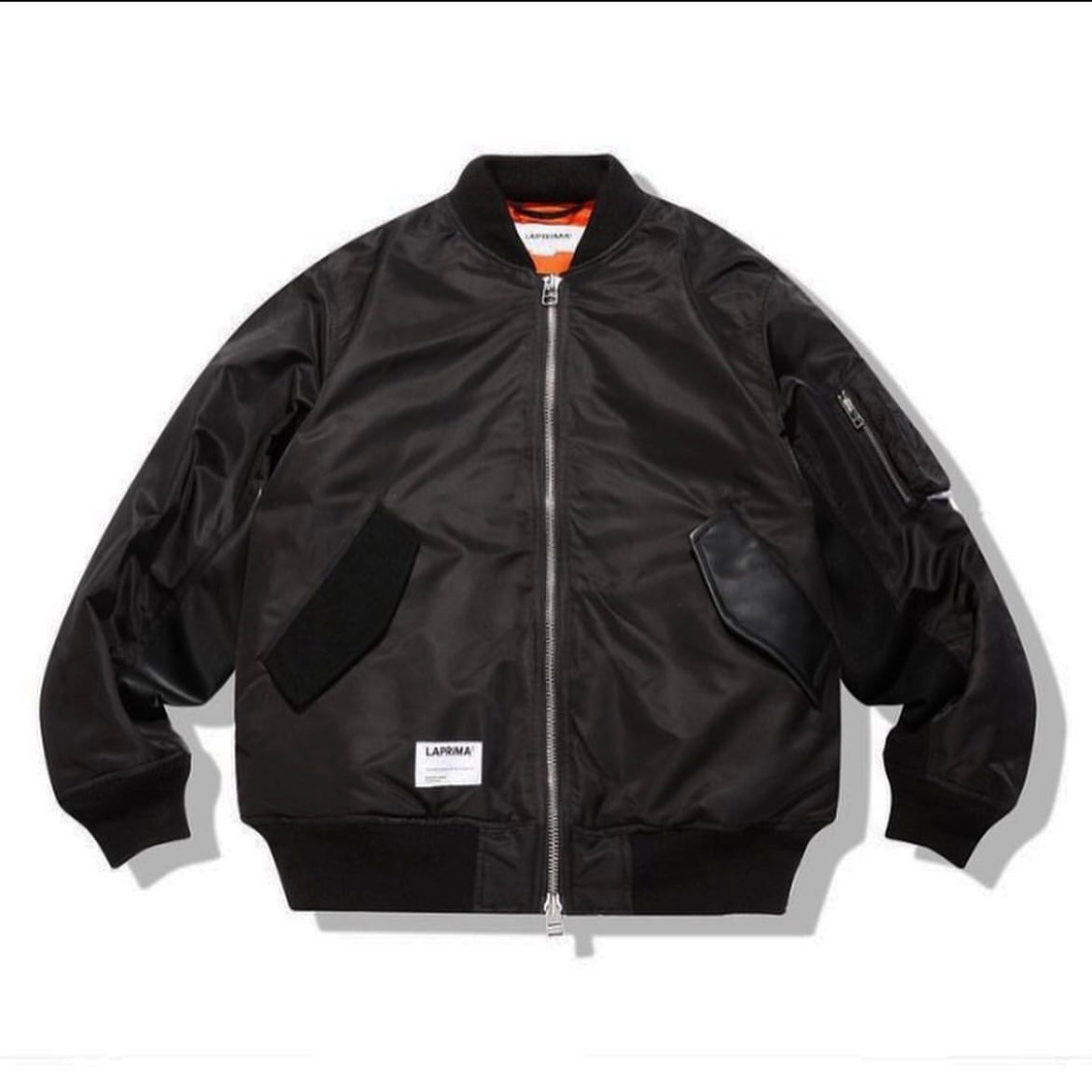 Laprima 拼接 Split Patch MA-1 Jacket 黑色