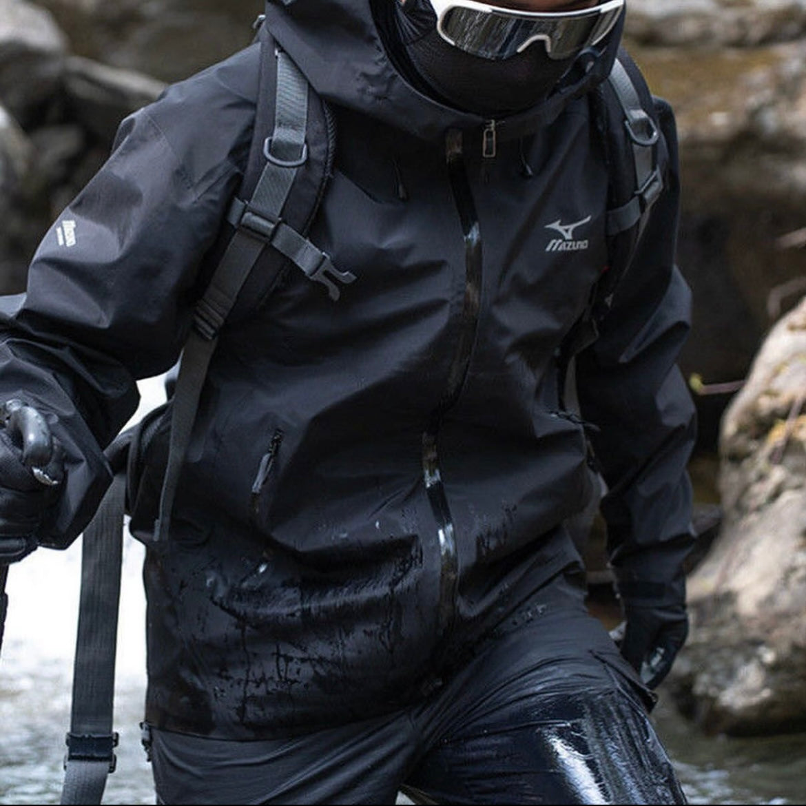 Preorder 預訂 Mizuno Waterproof Jacket 暴雨級防水硬殼式衝鋒衣