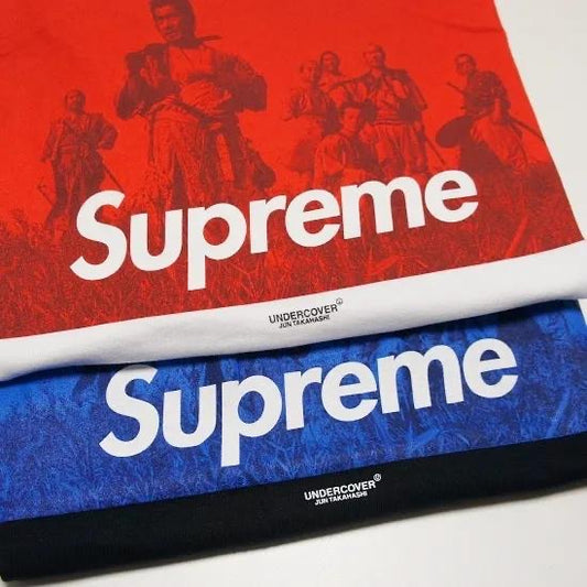 Supreme x Undercover Seven Samurai Tee Black White