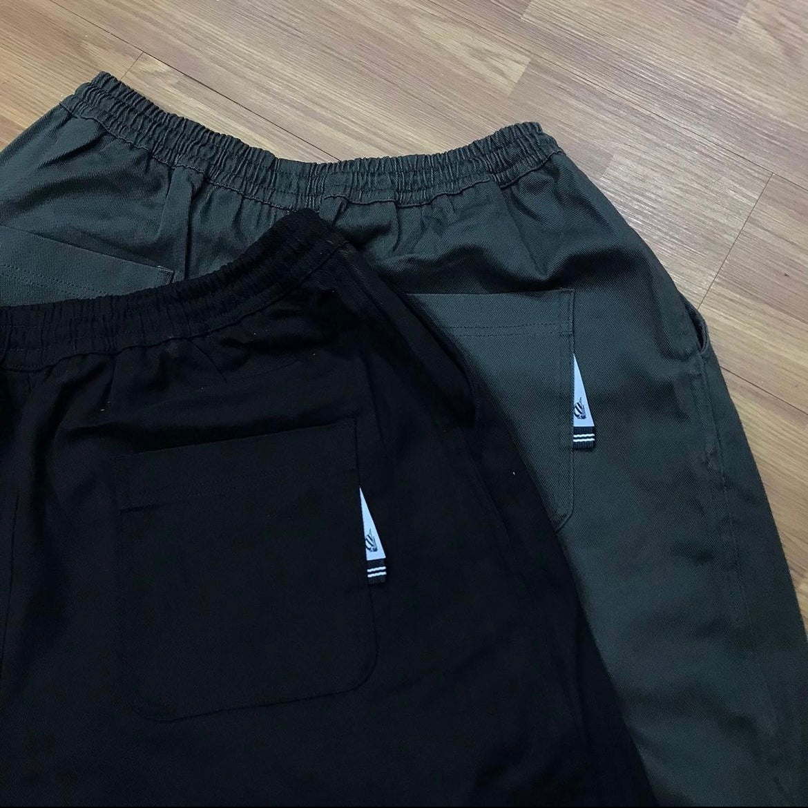 Nautica KR Bermuda Heavy Chino Shorts Charcoal Black
