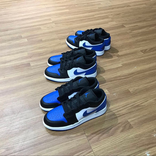 Nike AJ1 Jordan 1 Low SE GS Alternate Royal Toe 553560-140