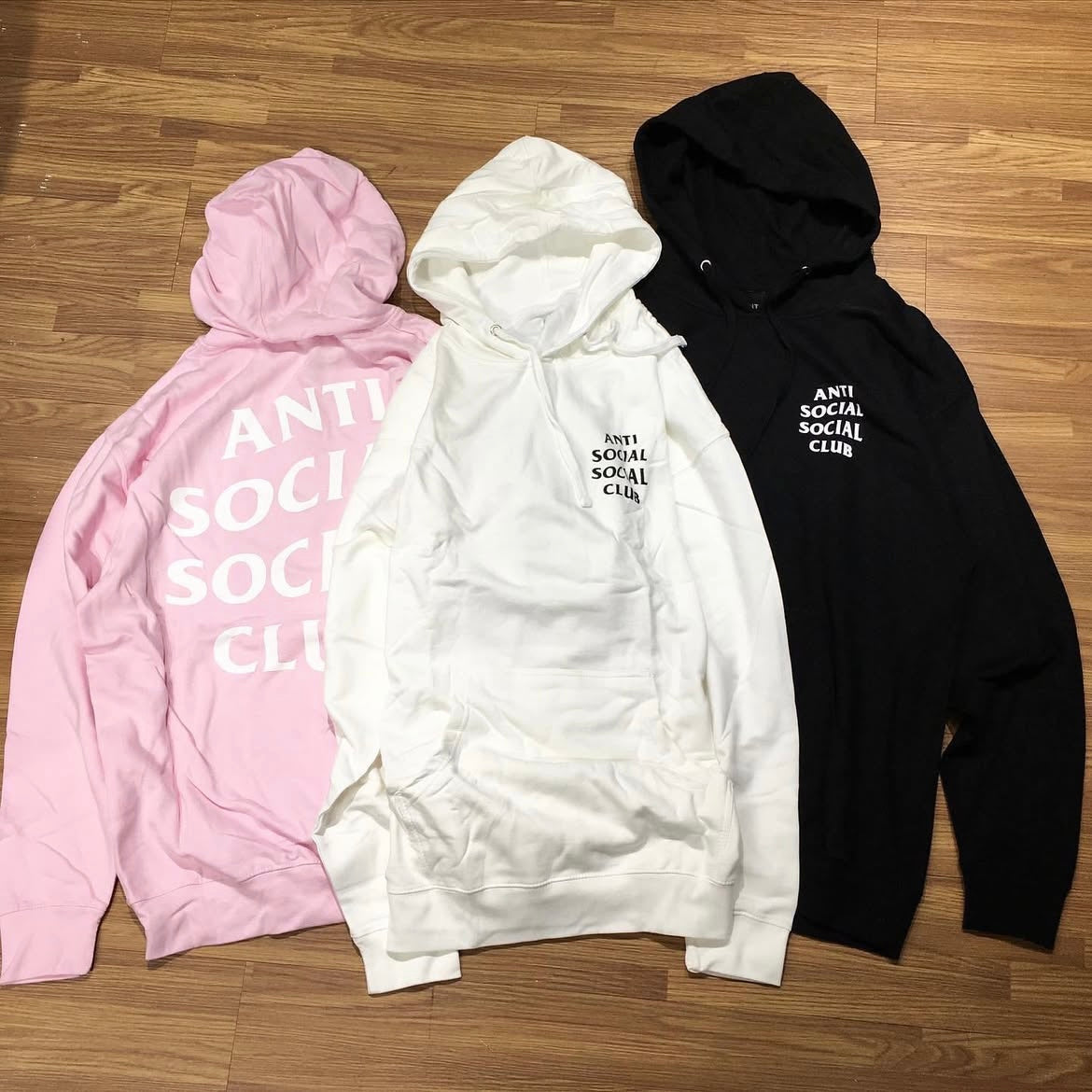 Anti Social Social Club ASSC Logo 2 Hooded Sweatshirt Mind Game Hoodie