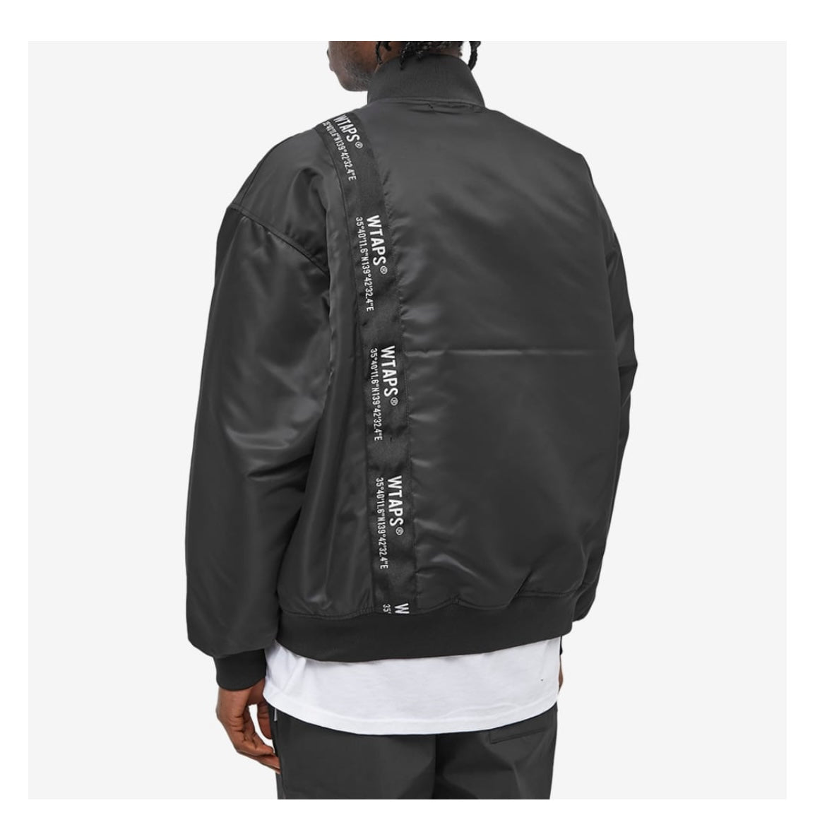 Wtaps UT813 Nylon Jacket Black 222TQDT-JKM01
