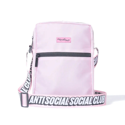 Anti Social Social Club ASSC Wired Shoulder Bag Side Bag Pink 粉紅色