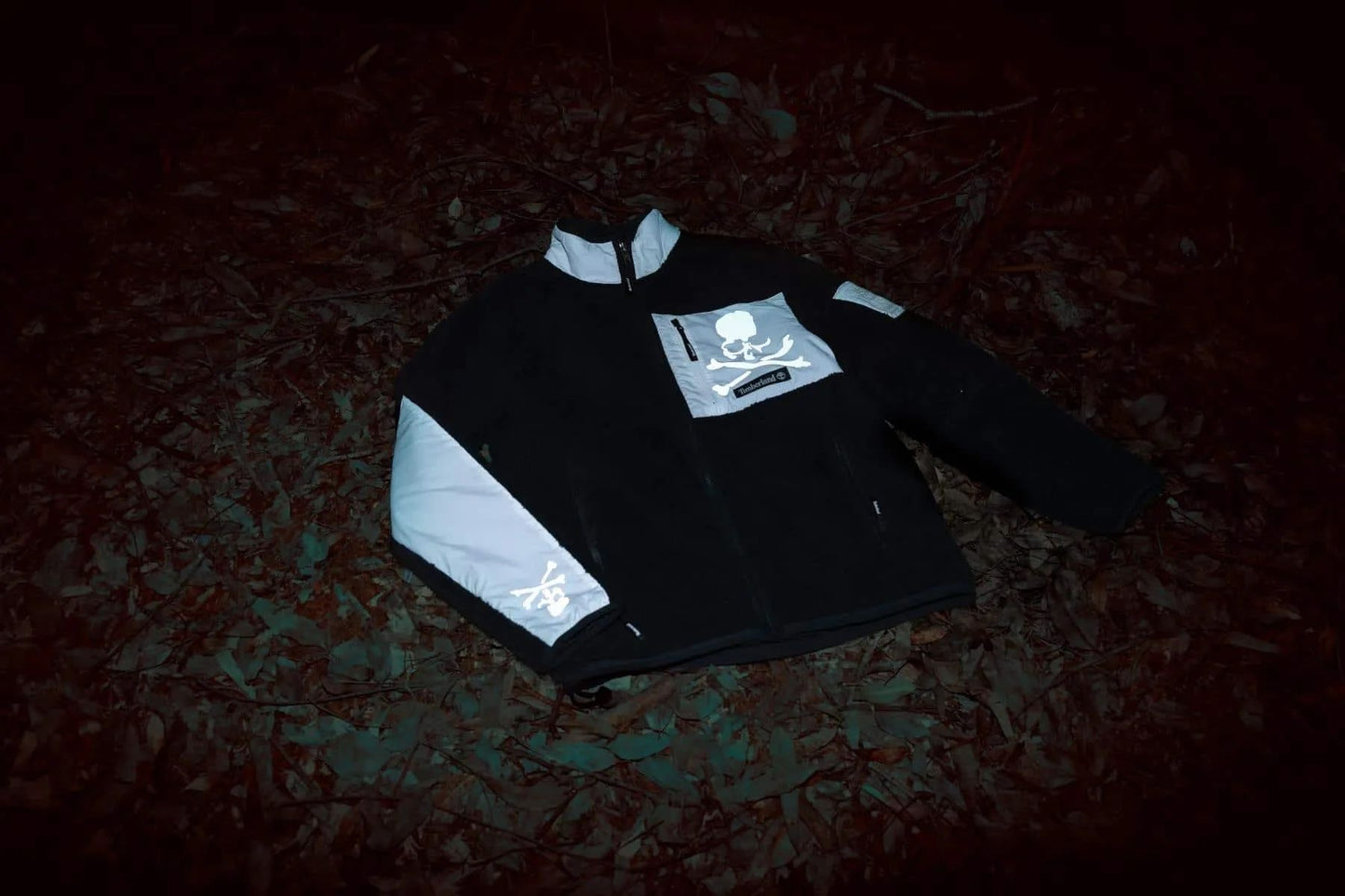 Mastermind World x Timberland Sherpa Fleece Jacket Black White Japan MMW MMJ