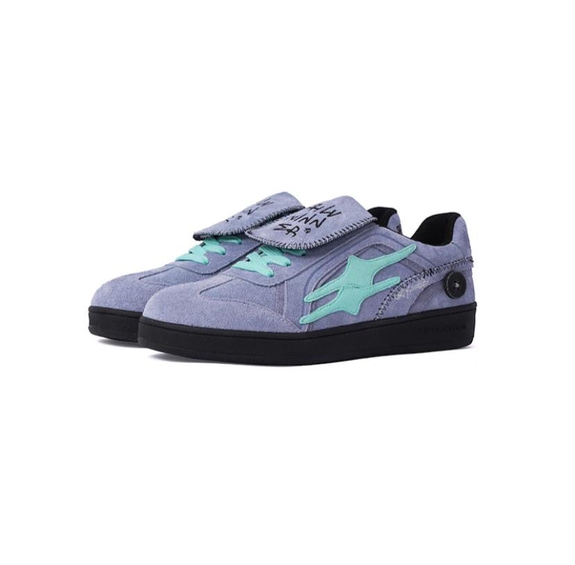 預訂 Preorder 韓國大熱 Killwinner 蕾絲花邊 緞帶 長舌 徳訓鞋 紫 German Trainer Purple