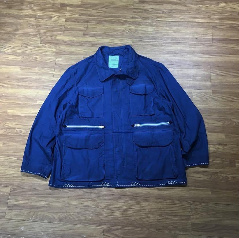 NORLN NR Vintage Indigo Dyed M65 Jacket