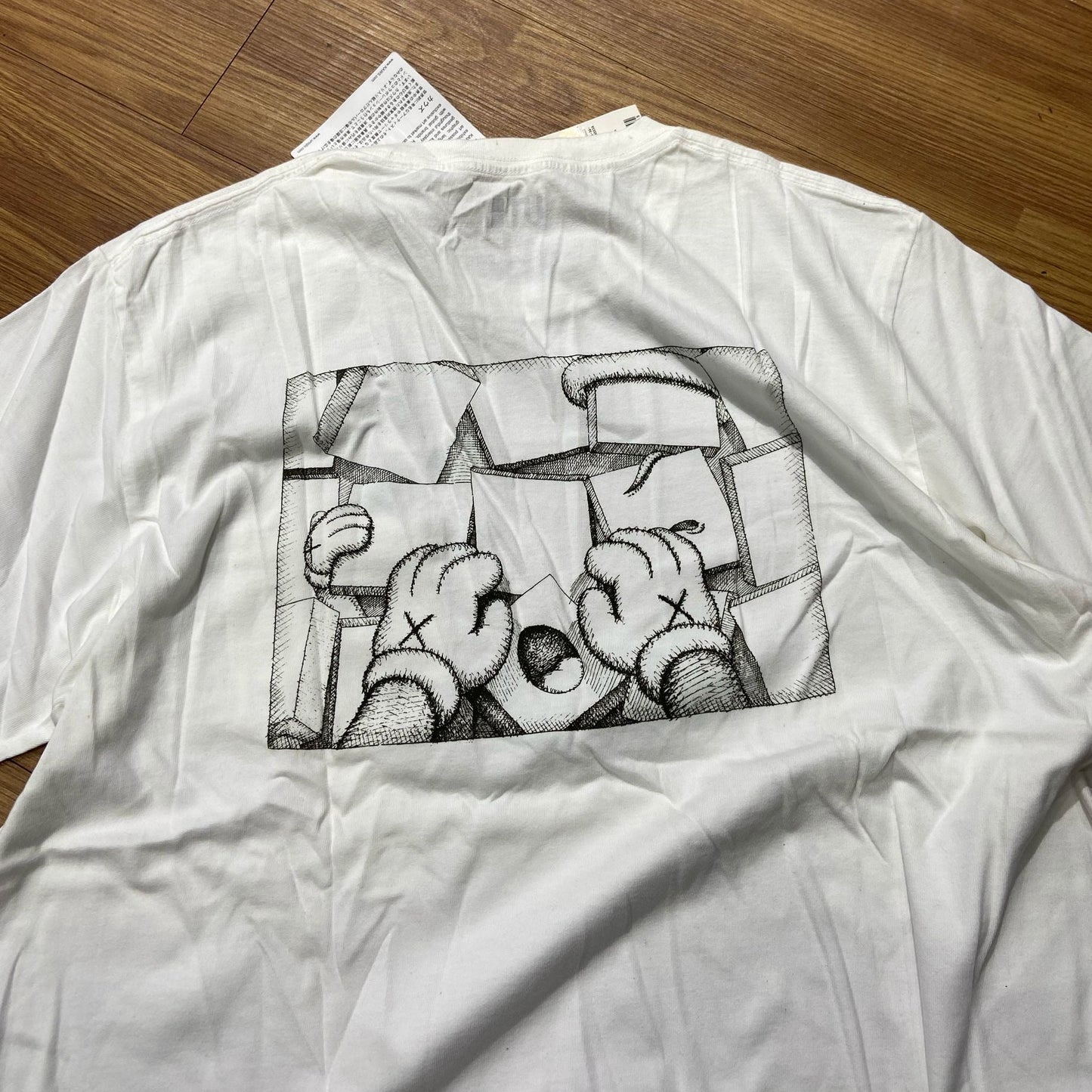 Kaws x Uniqlo UT Chum XX Pocket Tee White 341-178186