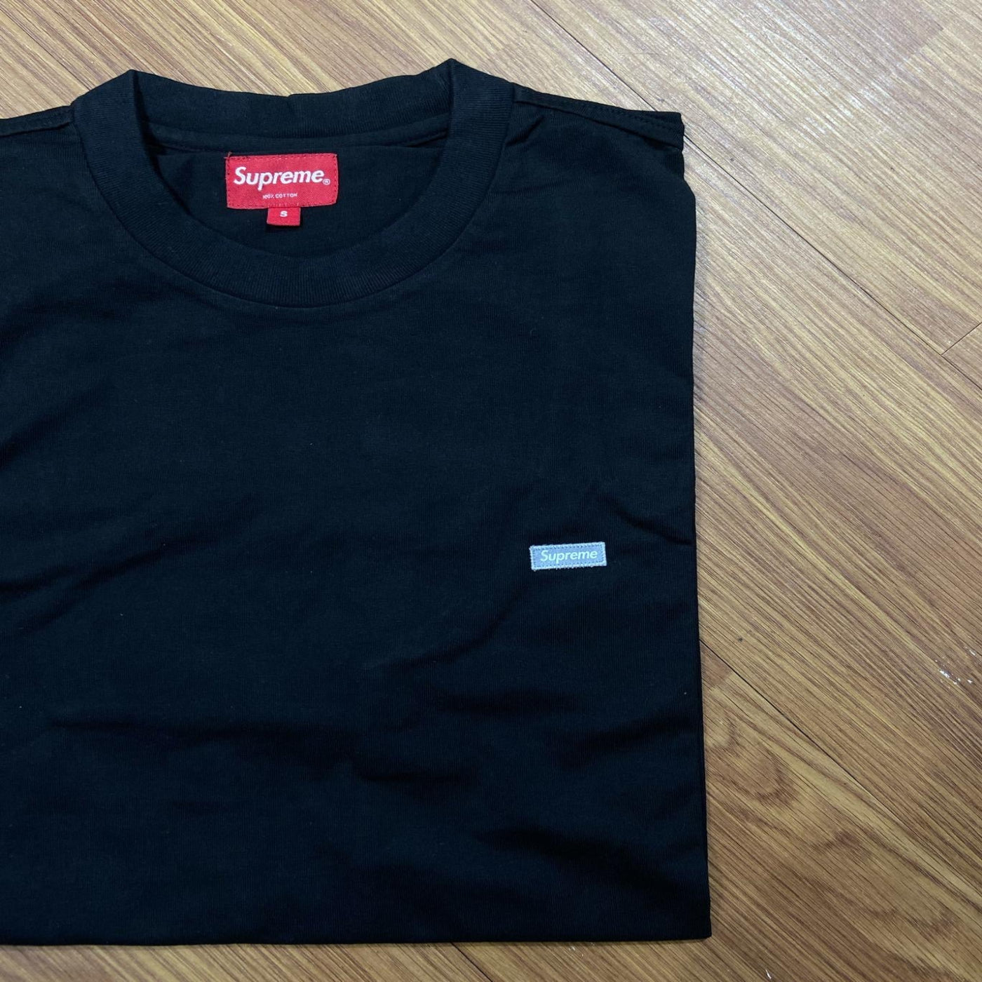 Supreme FW18 Small Box S/S Tee (3M Reflective Box) Black