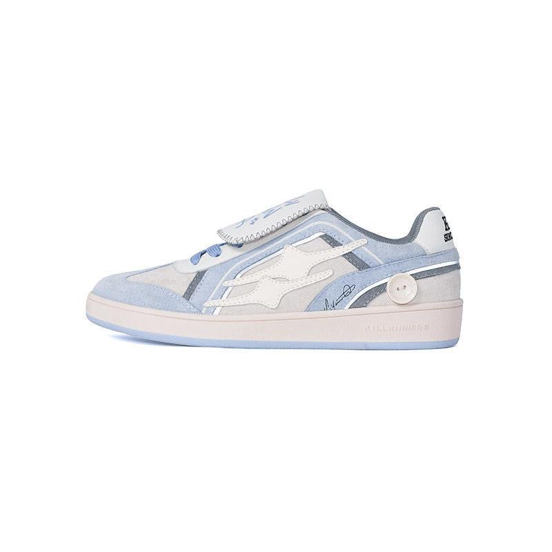預訂 Preorder 韓國大熱 Killwinner 蕾絲花邊 緞帶 長舌 徳訓鞋 水晶藍 German Trainer Baby Blue