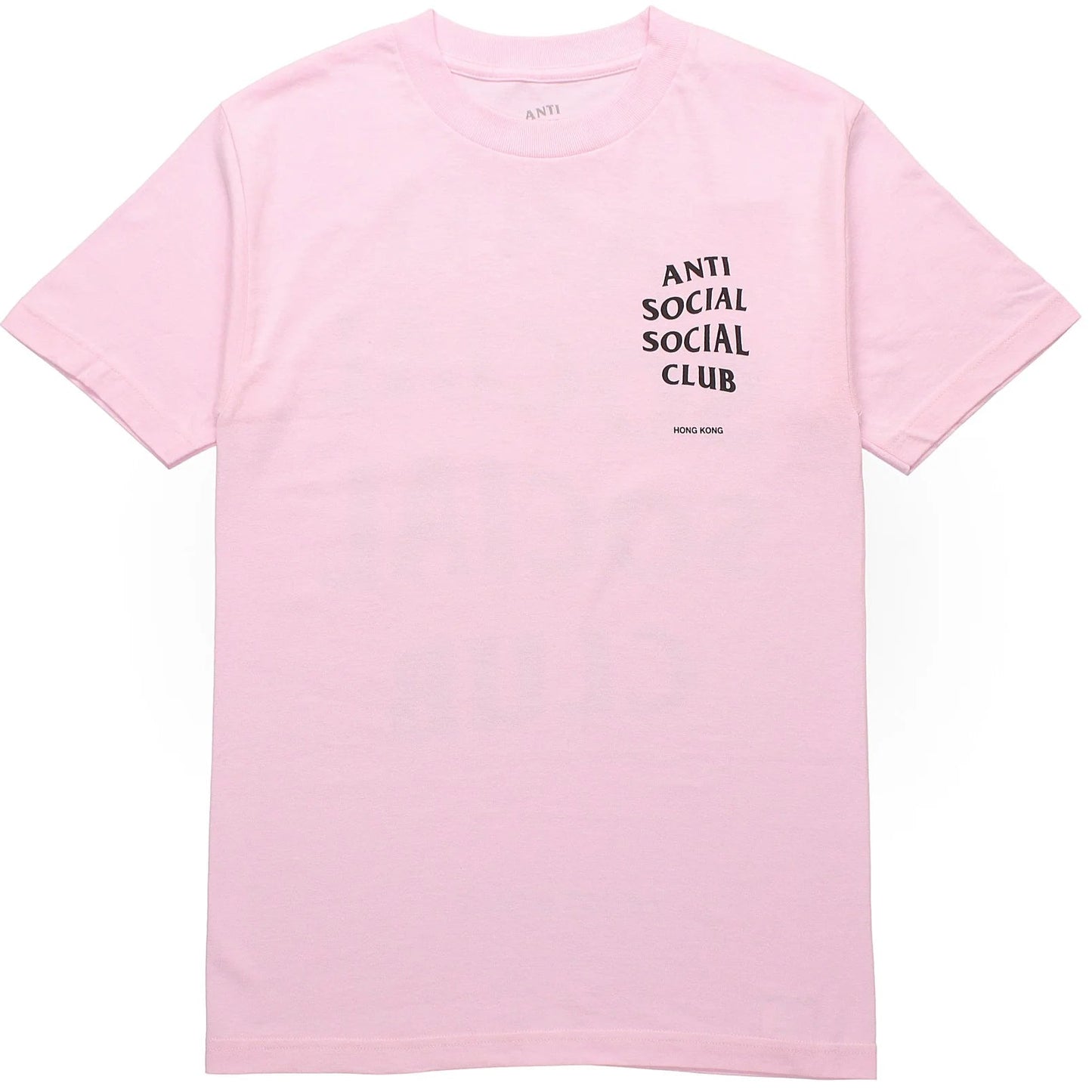 Anti Social Social Club ASSC Hong Kong City Tee Pink (Made In USA)
