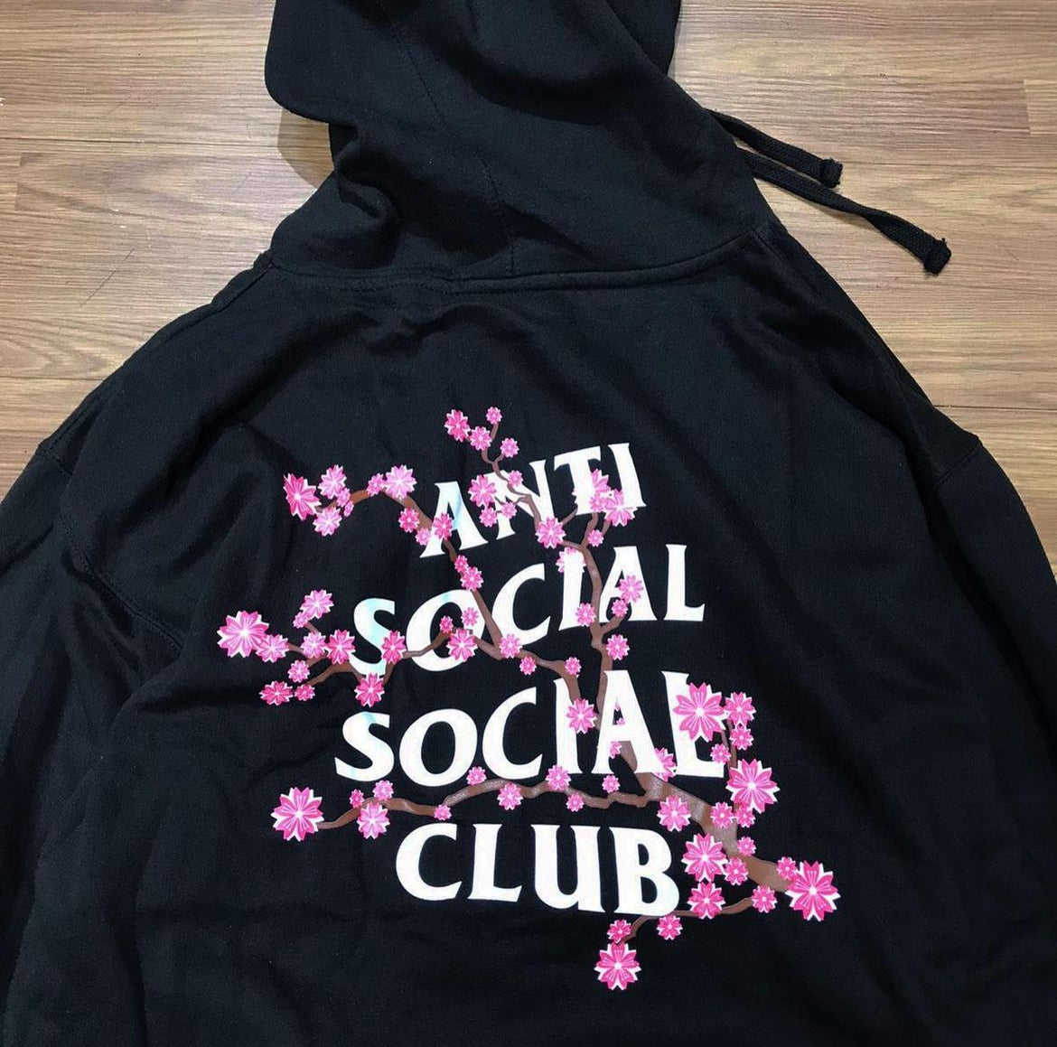 Anti Social Social Club ASSC Cherry Blossom Hooded Sweatshirt Hoodie