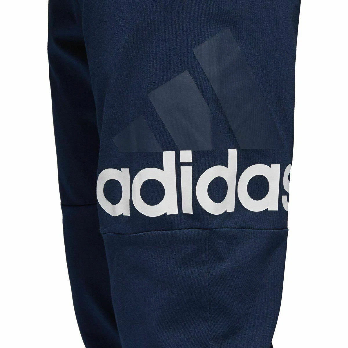 Adidas Essentials Linear Logo Sweatpants Navy BK7410