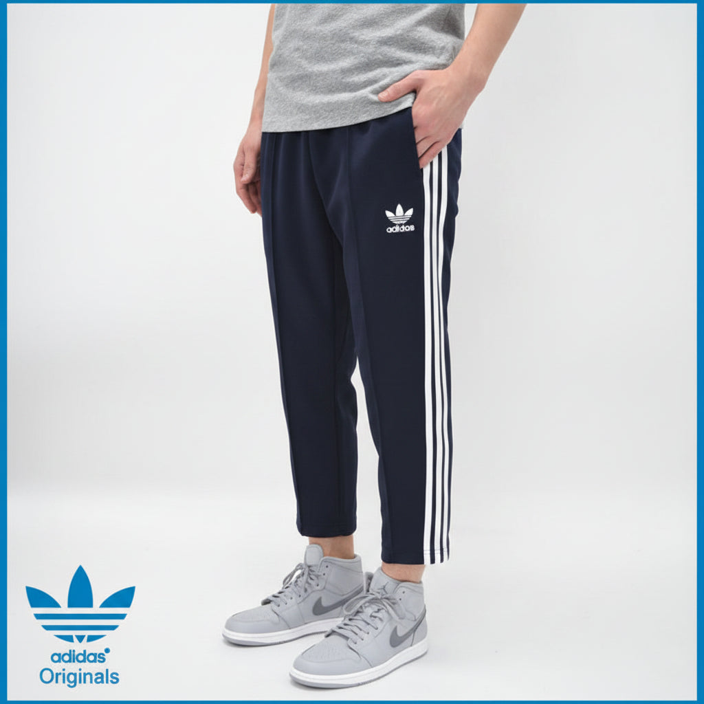 Adidas Originals SST 3-Stripe Relax Crop Navy/White BK3631