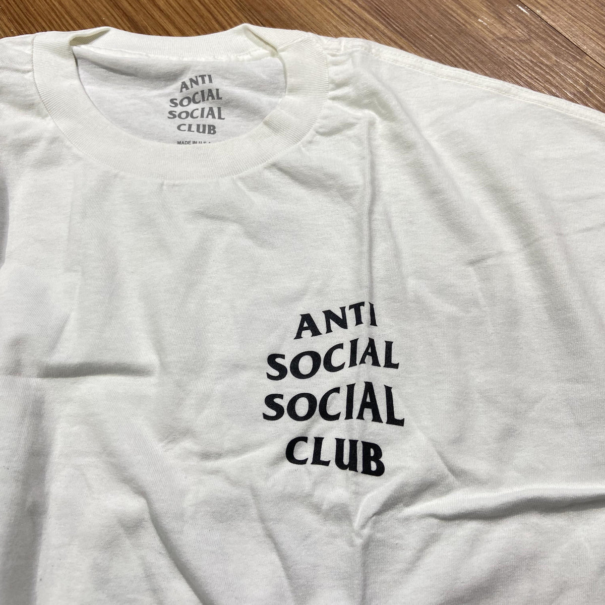 Anti Social Social Club ASSC Logo 2 Tee (Made in USA) White