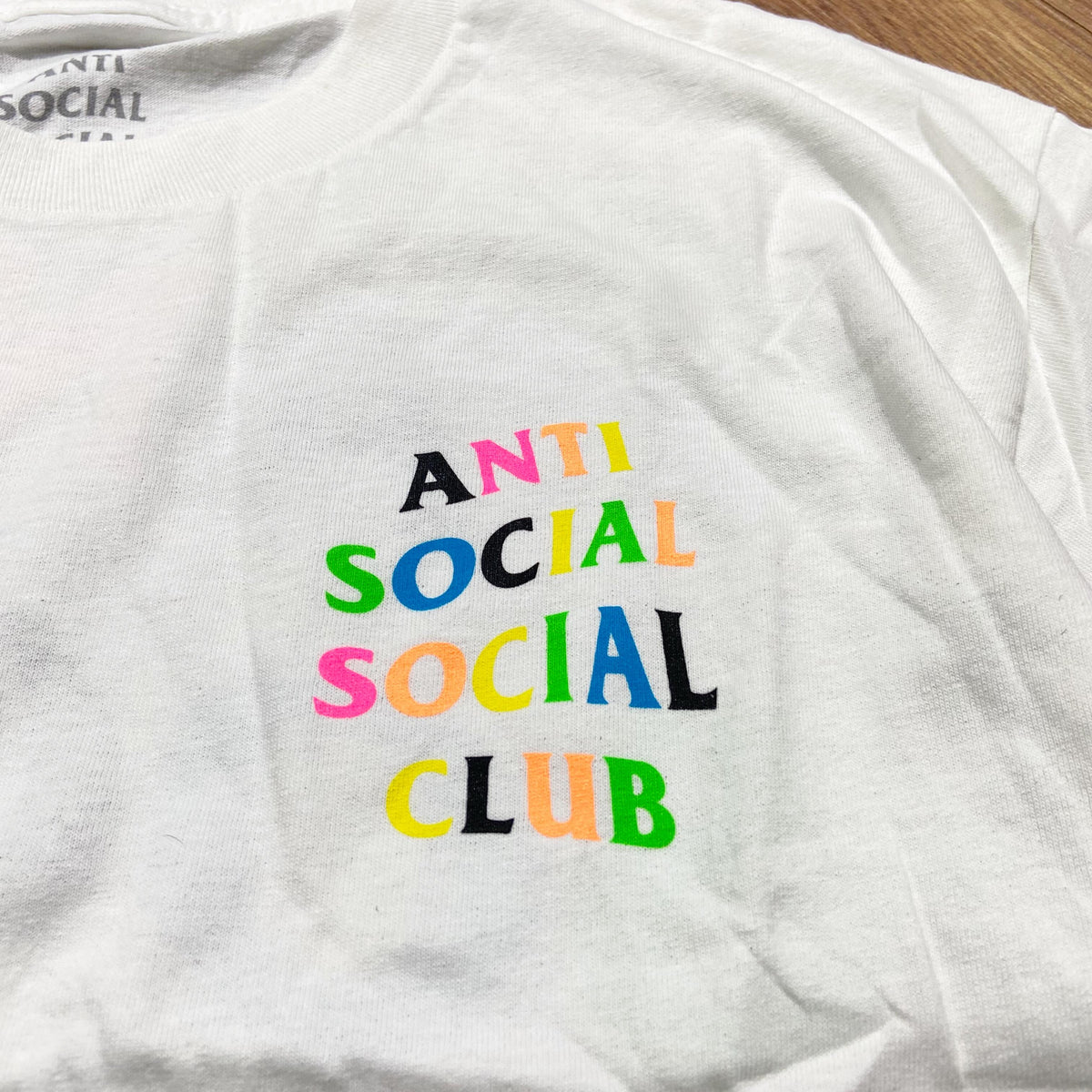 Anti Social Social Club ASSC Rainbow Tee (Made in USA / Mexico)