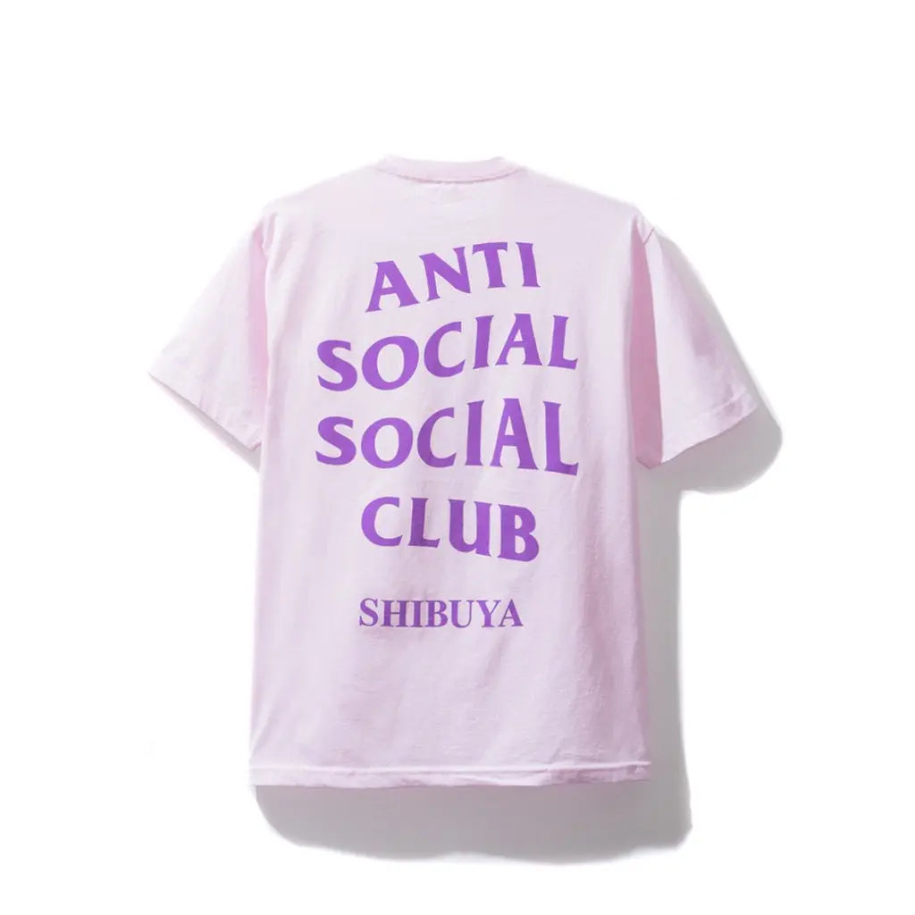 Anti Social Social Club ASSC Shibuya City Tee Pink