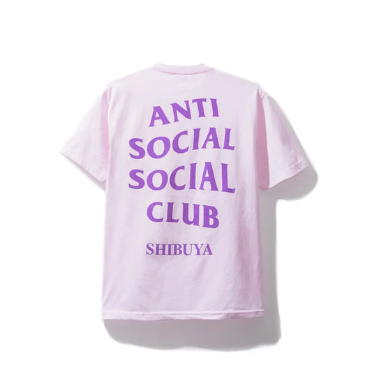 Anti Social Social Club ASSC Shibuya City Tee Pink (Made In USA)