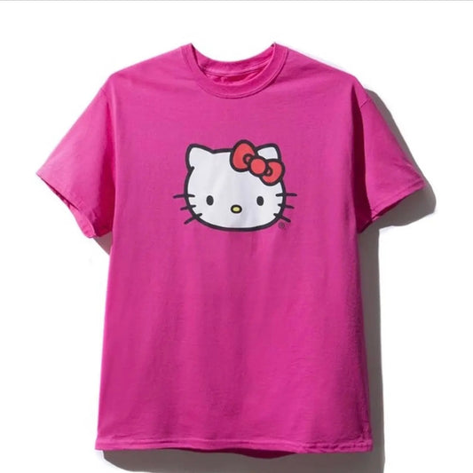 Anti Social Social Club ASSC x Sanrio Hello Kitty Tee Pink Peach