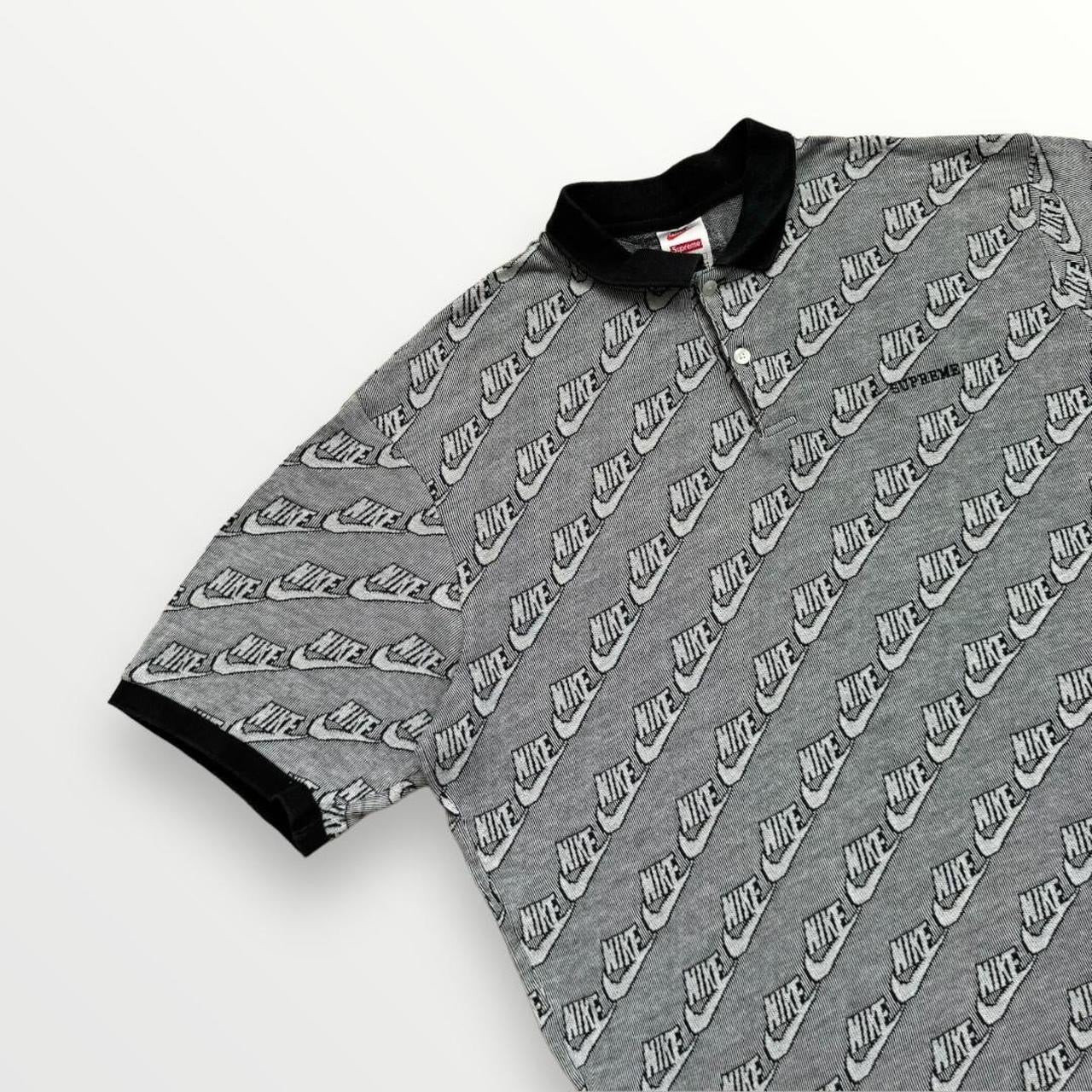 Supreme x Nike Jacquard Polo SS Black