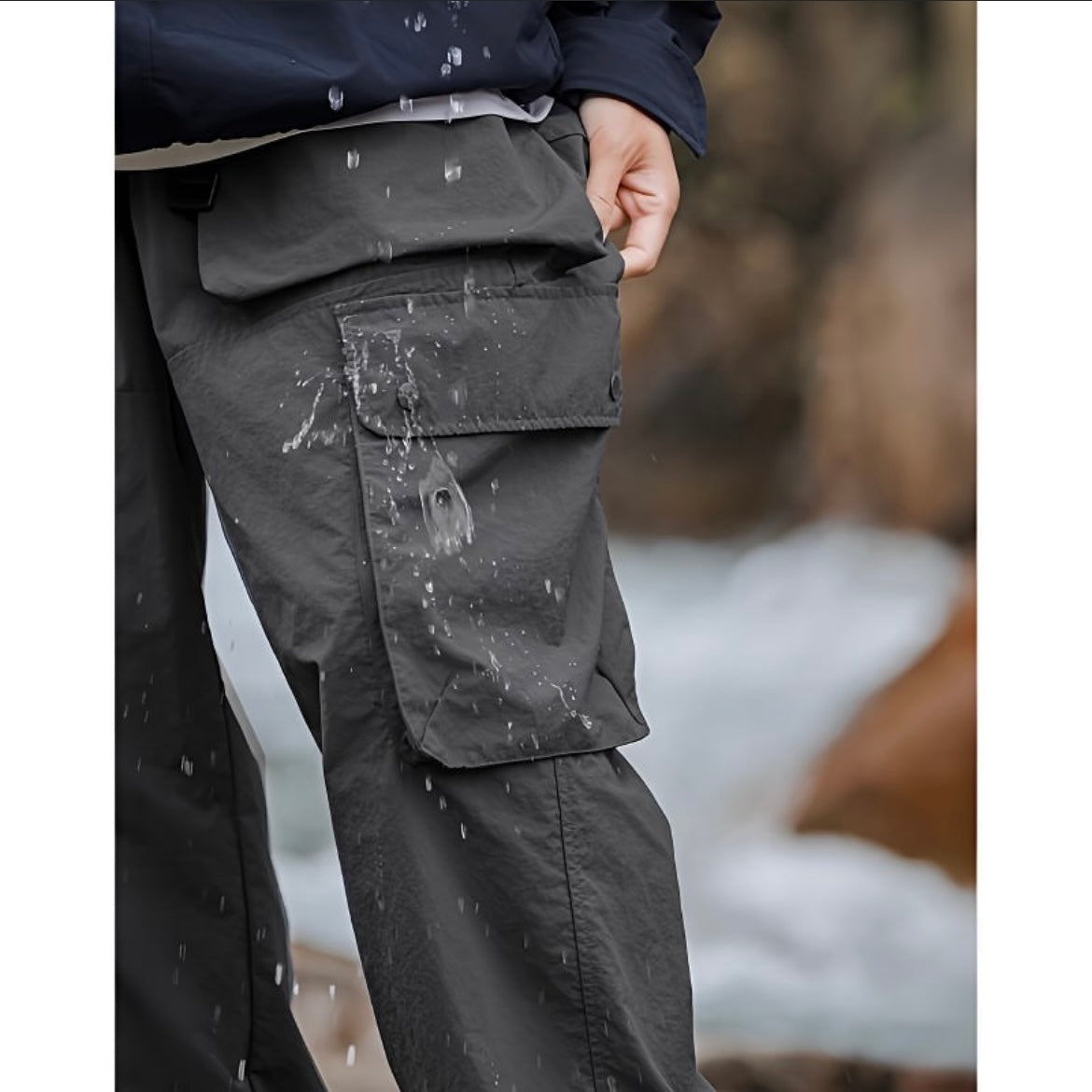 Preorder 預訂 OutWild Waterproof Trail Pant Black Grey 防潑水戶外長褲 黑色 灰色