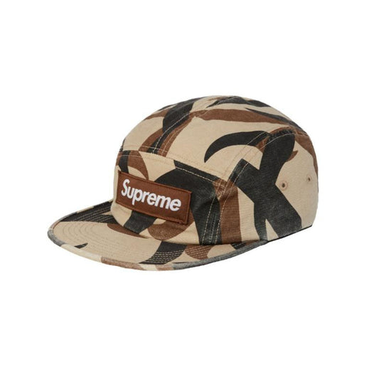 Supreme Military Camp Cap Tan Tribal Camo