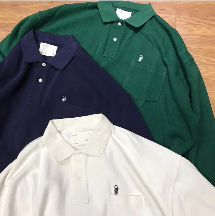 Pin Sktbs Flower Polo LS