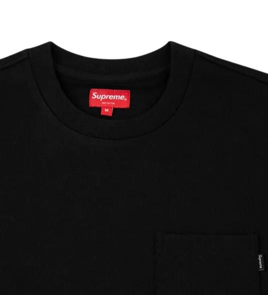Supreme S/S Pocket Tee Black