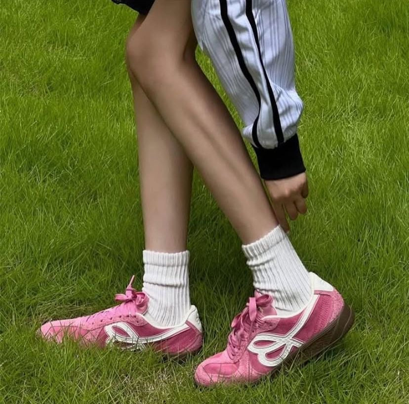 Preorder 預訂 HBD x We Flower 小花德訓鞋 German Trainer Navy Pink Red White Black