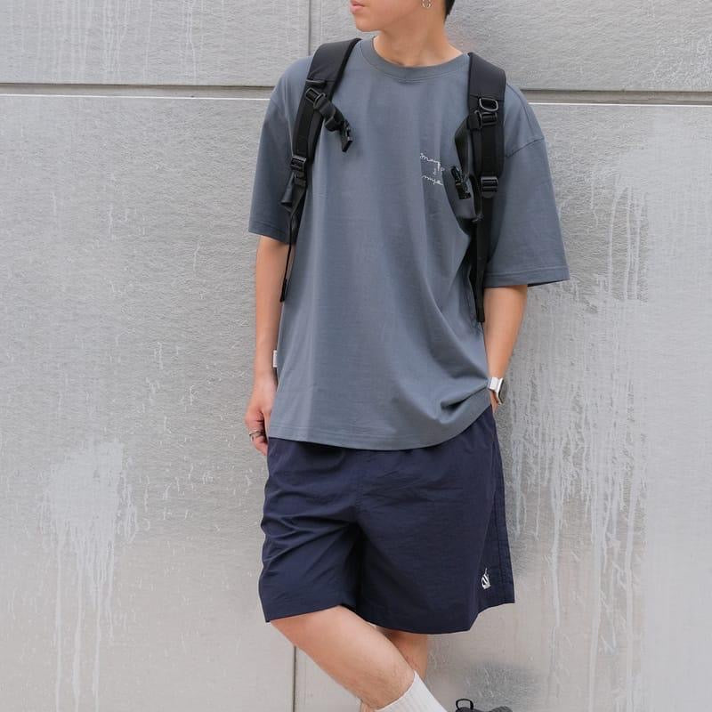 Preorder 預訂 Nautica KR 2 Pack Sailing Logo Shorts Navy + Grey (1 Pack 2條,一藍一灰) 涼感機能沙灘短褲