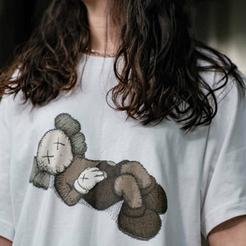 Kaws x Uniqlo UT Tokyo First Sleeping Tee White 341-445312