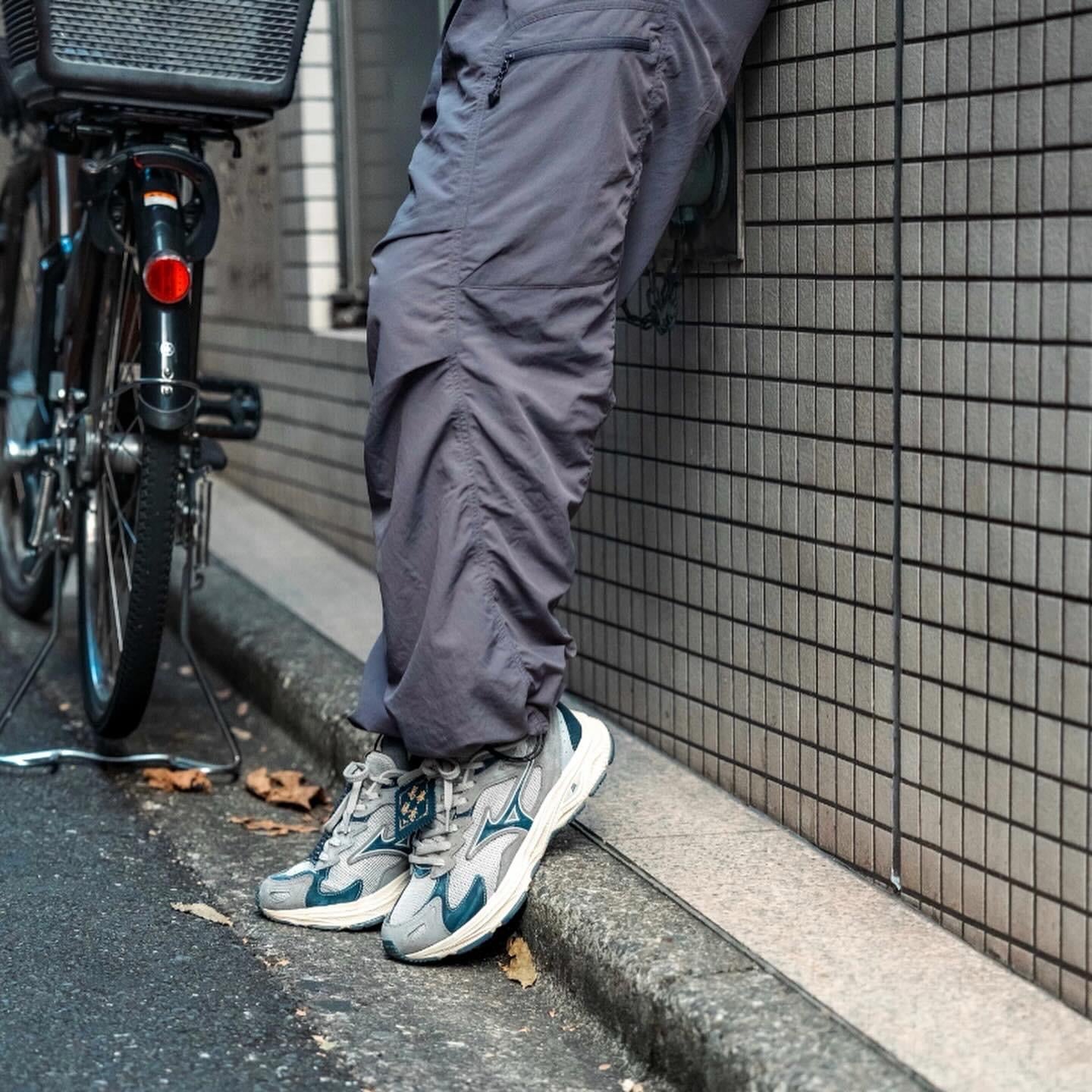 Mizuno Racer S Grey Blue 灰藍造舊 D1GH223527