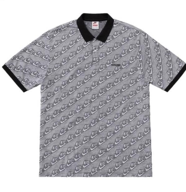Supreme x Nike Jacquard Polo SS Black