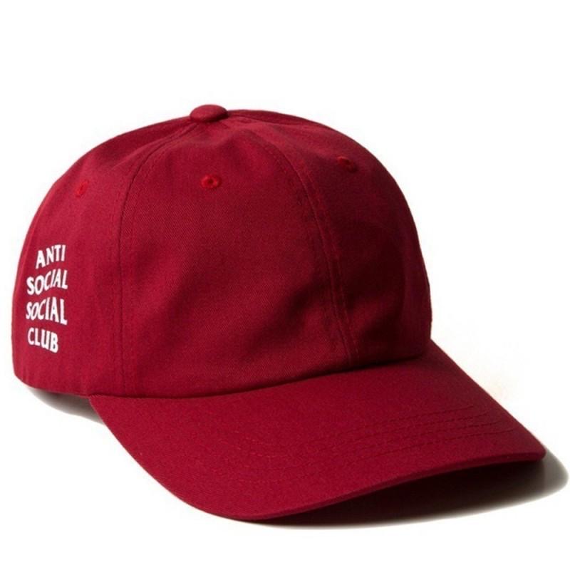 Anti Social Social Club ASSC Wired Cap Maroon