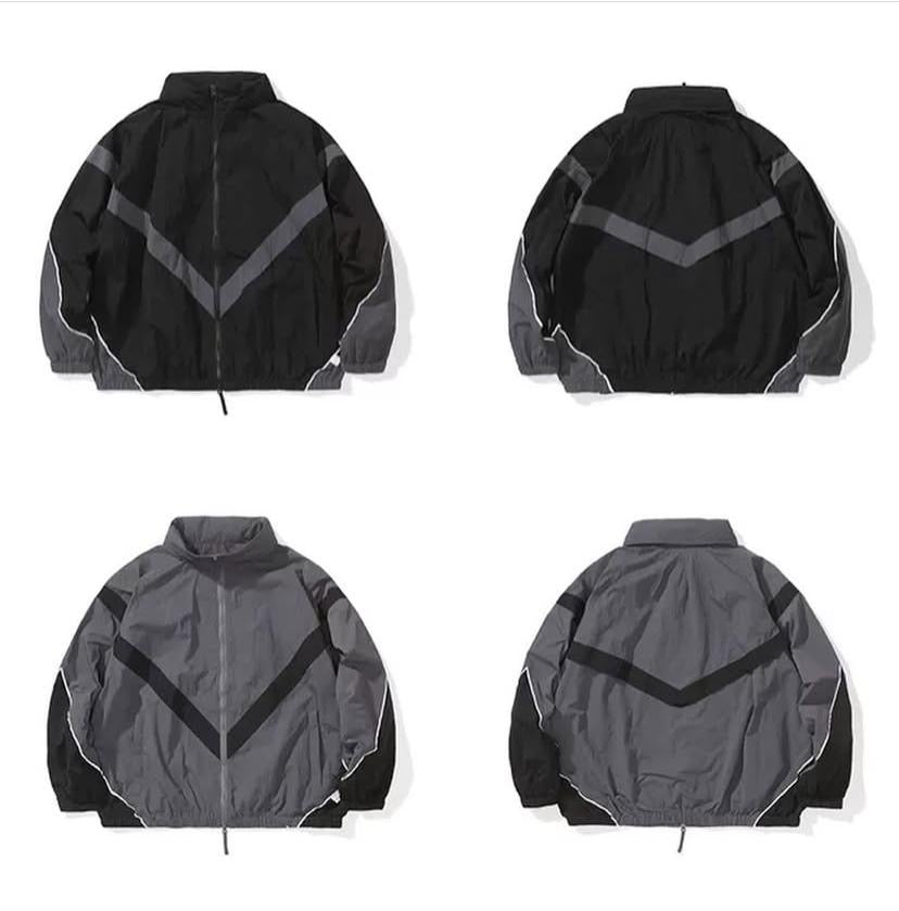 Pin Sktbs 22SS Track Jacket Black Grey