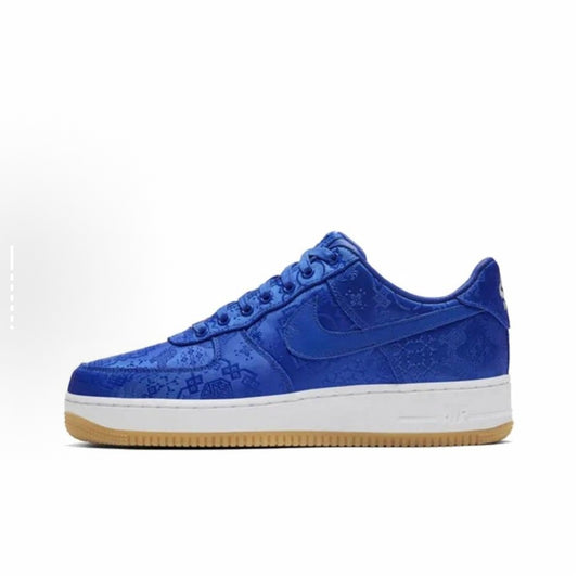 Clot x Nike Air Force 1 Low Blue Silk CJ5290-400 藍絲綢