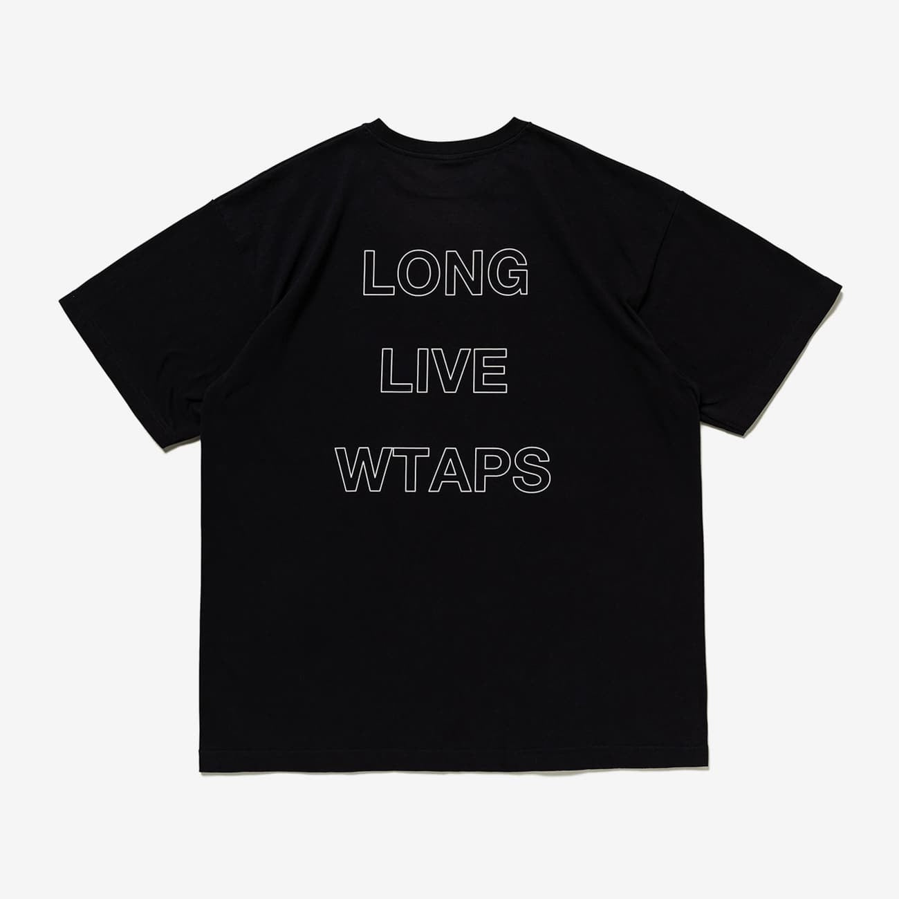 Wtaps LLW SS Tee Black 231ATDT-STM09S LONG LIVE WTAPS