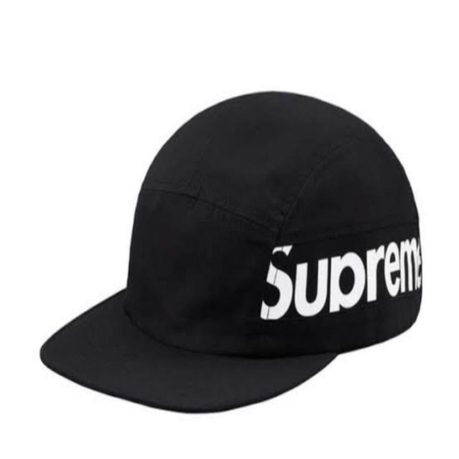 Supreme Side Panel Camp Cap Black