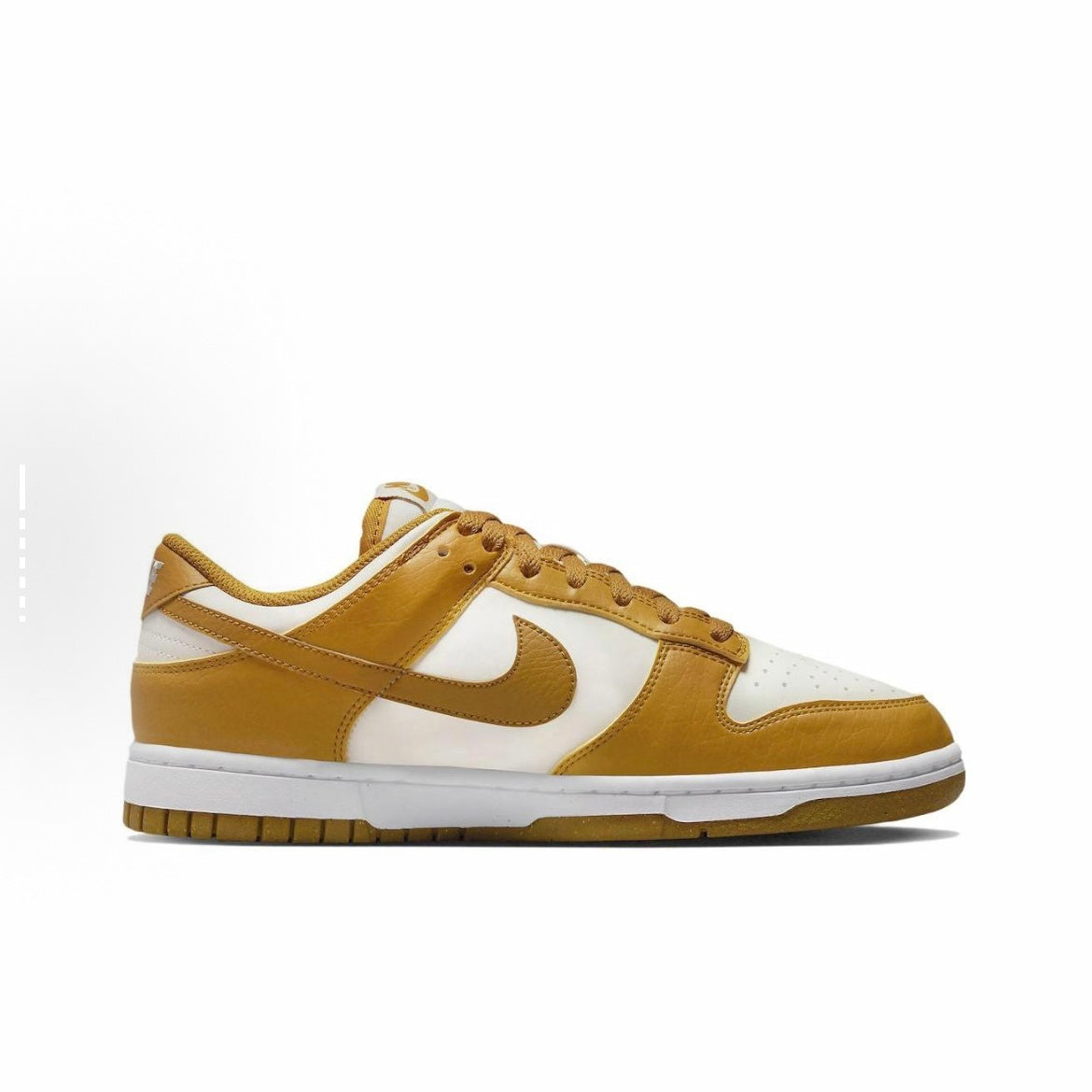 Nike Dunk Low Next Nature Women Phantom Gold Suede DN1431-001 白棕